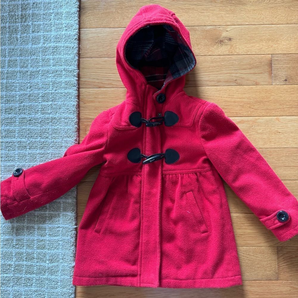 GIRLS CHAPS COAT JACKET SIZE 4T